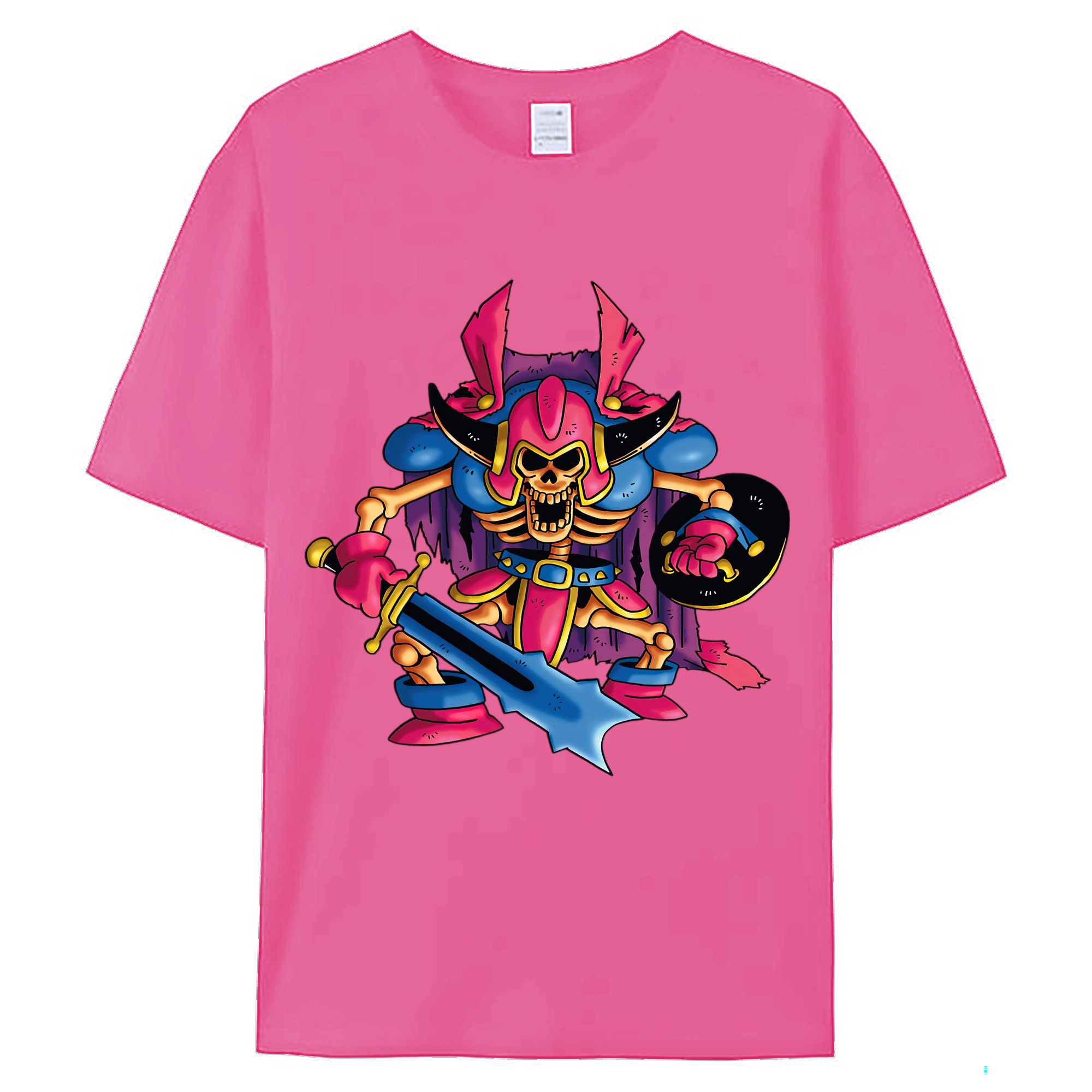 （画像用） ドラゴンクエスト Doragon Kuesuto Dragon Quest レディースカジュアルプリントTシャツ（綿100％）